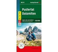 Pustertal - Dolomites Hiking, Cycling and Leisure Map: Mit APP, wasserfest und reißfest