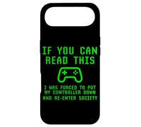 Put Controller Down Re-Enter Society Video Gamer Gaming Joke Case for iPhone Air