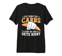 Put Down The Carbs and Healthy Lifestyle Low Carb Diet Premium T-Shirt
