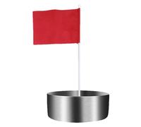 Put Hole - Golf Practice Cup, Indoor Trainer | Lightweight Portable Design Base Non Our Golf Hole Cup has A Sliding Hole, Smooth Edge Edge to Improve the Accuracy of Put