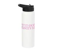 Put It On My Fiance's Tab Engaged Soon to Be Married Stainless Steel Insulated Water Bottle