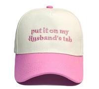 Put It On My Husbands Tab Hat, Funny Womens Trucker Hat - Gifts for Wife from Husband, Valentine's Day Gifts for Wife
