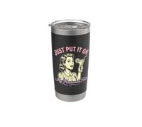 Put it on My Husband's Tab Stainless Steel Insulated Tumbler