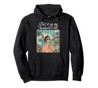 Put It On My Husbands Tab Wine Lover Pullover Hoodie