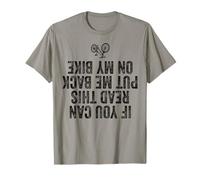 Put Me Back On My Bike Cyclist Funny Cycling Lover T-Shirt