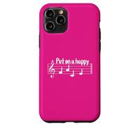 Put on a Happy Face Sheet Music Notes Case for iPhone 11 Pro