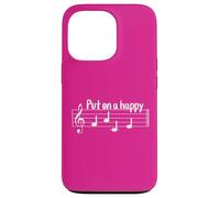Put on a Happy Face Sheet Music Notes Case for iPhone 13 Pro