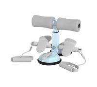 Put on the barefoot holder, place the foot holder - place with 2 suction cup cups | portable heigh height auxiliary tool with pull rope for AB training, exercise, muscle training