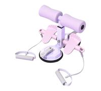 Put on the barefoot holder, put on the foot holder, situp machine with 2 suction cup cups, adjustable height, portable assistant device with pull rope for AB training, fitness, exercise, fitness