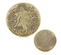 Put On The Full Armor of God Challenge Coins Collectors Medallion