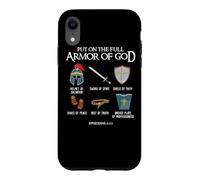 Put On The Full Armor Of God Christian Bible Verse Ephesians Case for iPhone XR