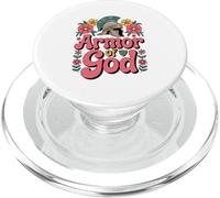 Put On The Full Armor Of God Girl Women PopSockets PopGrip for MagSafe