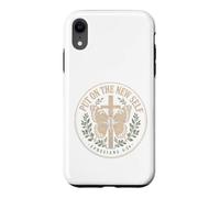 Put On The New Self Ephesians 4:24 Christian Emblem Case for iPhone XR