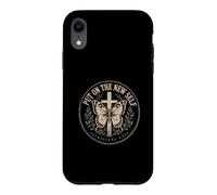 Put On The New Self Ephesians 4:24 Christian Emblem Case for iPhone XR
