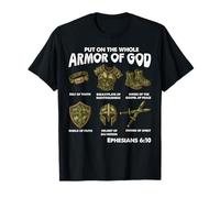 Put on The Whole Armor of God Camouflage Christian Faith T-Shirt