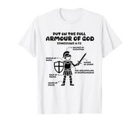 put on the whole armor of god christian Ephesians 6:13 Jesus T-Shirt