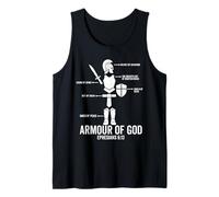 put on the whole armor of god christian Ephesians 6:13 Jesus Tank Top
