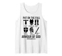 put on the whole armor of god christian Ephesians 6:13 Jesus Tank Top