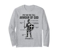 put on the whole armor of god christian Faith bible Believer Long Sleeve T-Shirt