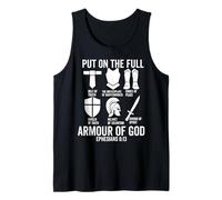 put on the whole armor of god christian Faith bible Believer Tank Top