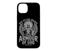 Put On The Whole Armour Of God Faith Warrior Design Case for iPhone 14 Plus