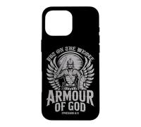 Put On The Whole Armour Of God Faith Warrior Design Case for iPhone 16 Pro Max