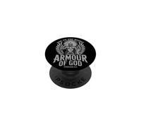 Put On The Whole Armour Of God Faith Warrior Design PopSockets Adhesive PopGrip