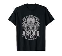 Put On The Whole Armour of God Faith Warrior Design T-Shirt