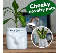 Put Some Plants on it " Im a Grower" Novelty Plant pot