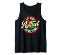 Put Some Respect On My History Pride Black History Women Men Tank Top