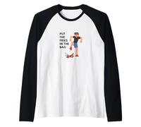 Put The Fries in The Bag - WOTS Joshua Block Meme Raglan Baseball Tee