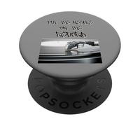 Put the Needle on the Record Player DJ Vinyl Music PopSockets Adhesive PopGrip