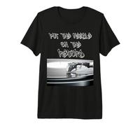 Put The Needle on The Record Player DJ Vinyl Music Premium T-Shirt