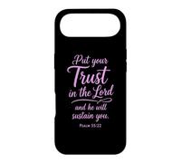 Put Your Trust In The Lord Psalm 55:22 Scripture Faith God Case for iPhone Air