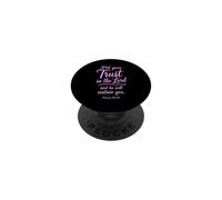 Put Your Trust In The Lord Psalm 55:22 Scripture Faith God PopSockets Adhesive PopGrip
