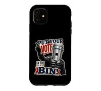 Put Your Vote In The Bin Count Binface British Elections Case for iPhone 11