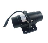 Putec Vibration Motor 100LBS Brush Vibrator for Salt Sand and Concrete Mixer DC 12V 4500RPM Vibrating Force 100lbs