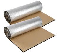 Putentfun Car Sound Deadening Self Adhesive Mat Insulation,Heat Pads Foam Mat Roll,Van Insulation and Soundproofing, Fire-Proof Insulated Moistureproof Waterproof - 10mm x 50cm x 200cm(2 Roll)