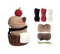 Putentfun Complete Crochet Kit for Beginners,Beginner Animal Crochet Kit,Knitting kit with Easy Colorful Yarn with Step-by-Step Video Tutorials,Ideal Creative DIY Gift for Adult Kids