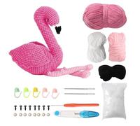Putentfun Complete Crochet Kit for Beginners,Beginner Animal Crochet Kit,Knitting kit with Easy Colorful Yarn with Step-by-Step Video Tutorials,Ideal Creative DIY Gift for Adult Kids