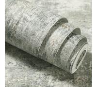 Putentfun Concrete Glitter Effect Wallpaper for Living Room, Bedroom, Fireplace - Decorative Luxury Wall Paper with Distressed Pattern, Textured Finish & Metallic Detailing - Green