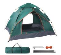 Putentfun Pop Up Camping Tent,Automatic Pop Up Tent for 2-4 Person,Ventilation & UV Protection Instant Portable Dome Tent For Beach, Hiking, Camping, Outdoor Use
