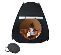 Putentfun Sensory Tent,Calm Down Tent For Children To Play And Relax,Sensory Corner,Black Out Sensory Tents For Autistic Children,Helps With Autism, SPD, Anxiety & Improve Focus 78x78x88cm