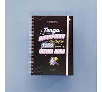 Puterful - 23/24 School Diary - I Have the Super Power - Planner with Funny Messages - Week to View - A5 Size - 12 Months - September 2023 to August 2024