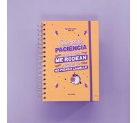 Puterful - 23/24 School Diary - Just Ask for Patience - Planner with Fun Messages - Week to View - A5 Size - 12 Months - September 2023 - August 2024