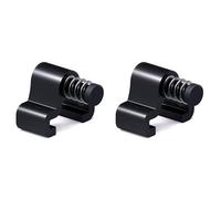 Puthernm 2X Sliding Barn Door Stopper, Adjustable Door Stoppers, Replacement Part Rail Track Hardware Accessories