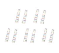 Puthernm 4/4 Violin Fretboard Sticker Fingerboard Marker Fiddle Learn Note Chart Tape 10Pcs