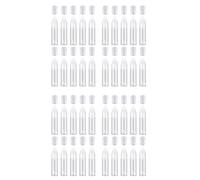 Puthernm 40 Pack Refillable Acrylic Paint Markers 15mm Empty Acrylic Markers Clear White Paint Marker Pens for Rock Painting Wood