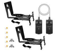 Puthernm 41A5034 Safety Sensor Kit(with Bracket) Opener Made After 1997, Replace G801CB-P, Safety Sensors Beam Eyes