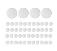 Puthernm 48Pcs 2.5" Monotub Adhesive Filter Disks Mushroom Growing Supplies for Mushroom Cultivation Wide for Mushroom Growing Supplies